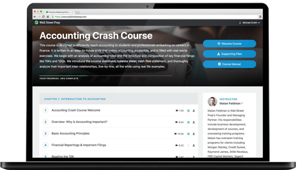 Wall Street Prep – Accounting Crash Course