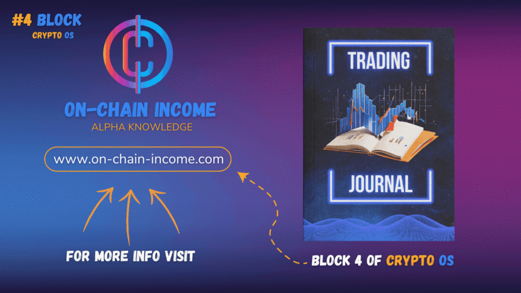 On-Chain Income – Crypto Trading Journal V1.2