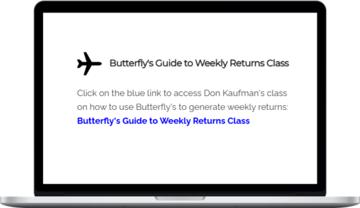 TheoTrade – Butterfly’s Guide To Weekly Returns Class